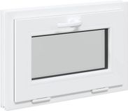 vidaXL Kelderraam RISOR, 60 x 40 cm, PVC en glas