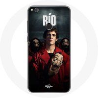 Maniacase Hoesje voor Huawei P8 Lite 2017 La casa de papel Rio Masker