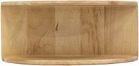 Giga Meubel Zwevend Nachtkastje Vera - Naturel - Mangohout - 45x28x22cm