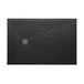 Boss & Wessing Douchebak BWS Stonelle Antislip Composiet 80x90x3 cm Inkortbaar Mat Zwart