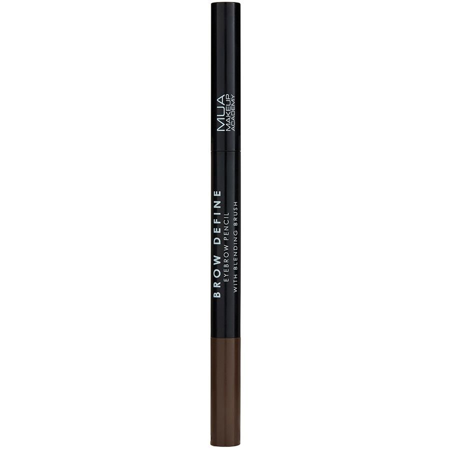 MUA Makeup Academy Brow Define 1.5 - Dark Brown + blending