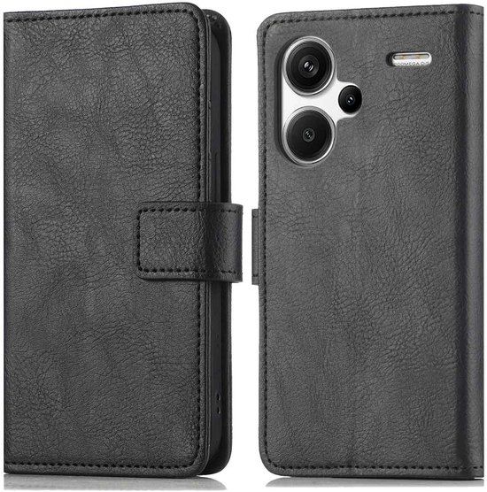 imoshion Luxe Bookcase voor de Xiaomi Redmi Note 13 Pro Plus (5G) - Zwart