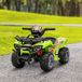 Quad Électrique Pour Enfants 6v Avec Marche Avant Et Musique, Vert, Pour Enfants De 1,5 À 3 Ans.