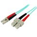 StarTech.com 5m LC/UPC naar SC/UPC OM3 Multimode Glasvezel Netwerkkabel
