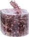 Decoris Kerstslinger - 3 stuks - Sterren - Oudroze - Lametta - 700 cm