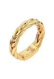 KUZZOI - Ring - Bandring Heren Gevlochten 925 Sterling Zilver