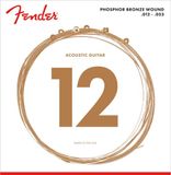 Fender 60L Phosphor Bronze Snaren voor Akoestische Gitaar (12-53)