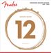 Fender 60L Phosphor Bronze Snaren voor Akoestische Gitaar (12-53)