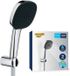 GROHE Doucheset met douchestang, 2 straalstanden, Vitalio Comfort 110 26399001, douchekop van 11 cm, 1,75 meter slang, waterbesparend