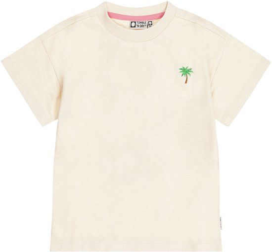 TUMBLE 'N DRY Maringa T-shirt Meisjes - Ecru - Maat 116