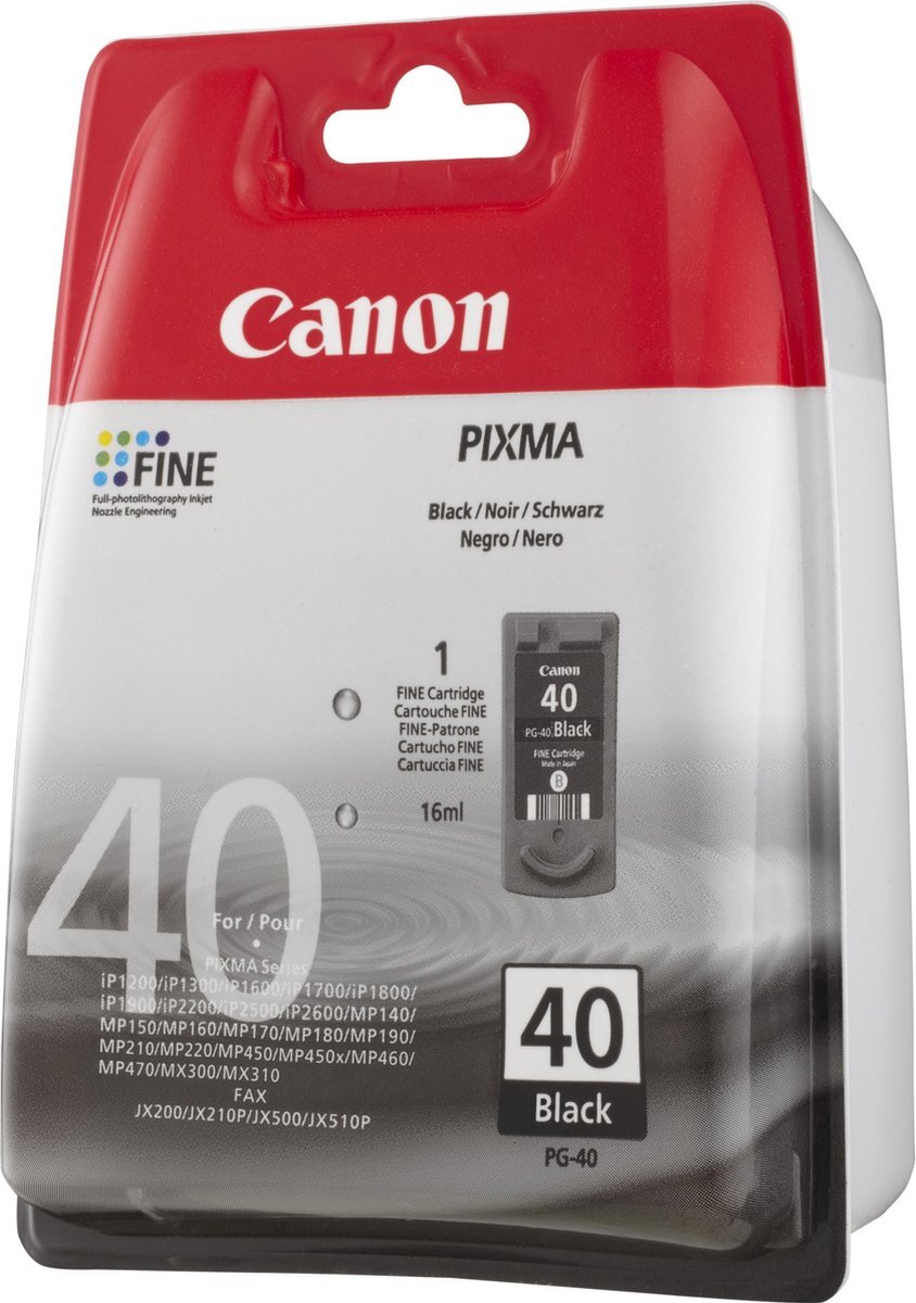 Canon PG-40 - Inktcartridge / Zwart