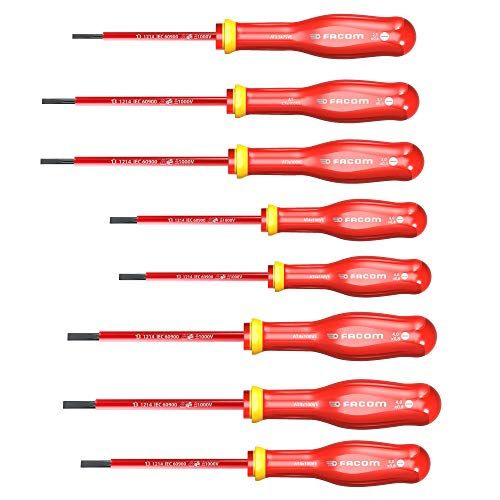 FACOM ATD.J8VE PROTWIST® Schroevendraaier, 1000 volt, voor sleufschroeven & kruiskopschroeven Pozidriv