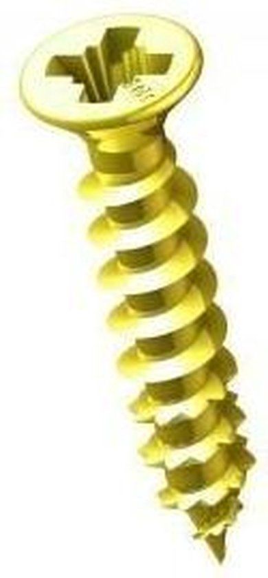 Deltafix Pianoscharnier Schroef 3.0 x 12mm Verzinkt 50 Stuks