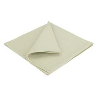 Serviette de table, coton bio GOTS, vert sauge, 40 x 40 cm