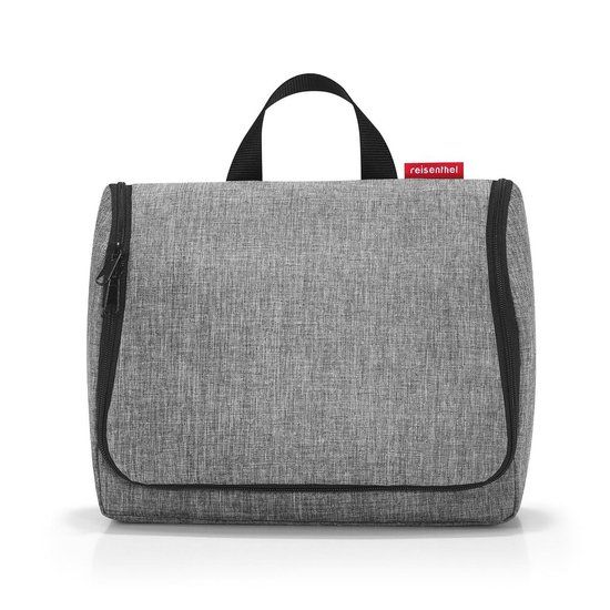 Reisenthel Toiletbag XL - Twist Silver Grijs - 4L - Ophangbaar