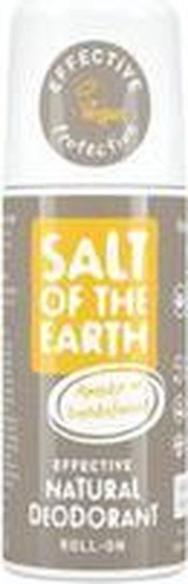 Salt-Of-The-Earth Ambra Sandalwood Natural Roll On Deodorant - 75ml
