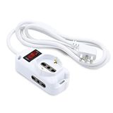Velamp multit-i-102 Compact, schakelaar en kinderbeveiliging, wit