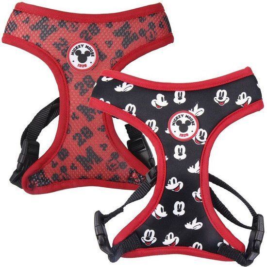 Mickey Mouse Hondentuigje XS/S - Zwart