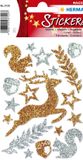 HERMA 3729 sticker Schuim Goud, Zilver Permanent 17 stuk(s)