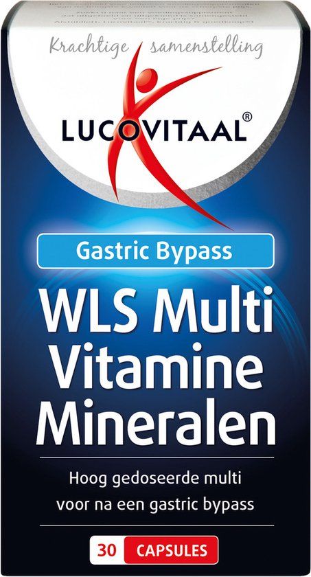 Lucovitaal WLS Multi Vitamine Mineralen Gastric Bypass - 30 capsules
