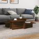 Prolenta Maison Exclusive - Salontafels, 2 stuks. Bruin, eikenhout-look, houtvezel