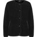 Didriksons Fleece jas 'Selma' zwart