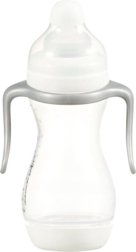 Difrax Baby Papfles XL 310 ml - Wit - Anti-Colic - 6+ maanden