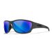 Wiley X Climb Gepolariseerde Zonnebril Zwart Blauw Unisex