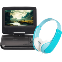 Denver MT 792 + JVC HA-KD7 Blauw
