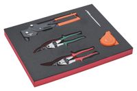 Bahco Foaminlay Fit&Go 2/3 blikschaar | klinknagelpistool en rolbandmaat - 5-delig - FF1F5002