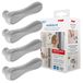 Reer HandleGuard Deurklinkbescherming, deurklinkbuffer, siliconen, 4 stuks
