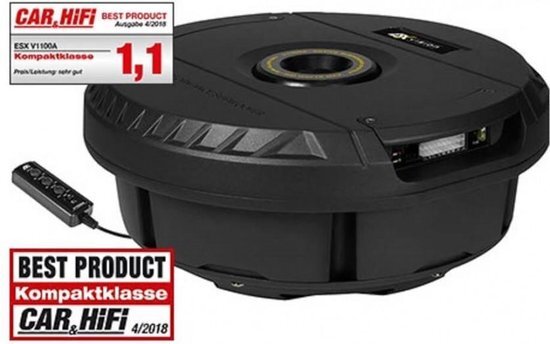 ESX V-1100A - actieve subwoofer - 28 cm