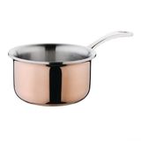 Vogue Mini Koperen Steelpan - 0,33 Liter - Ø 90 mm - GG756