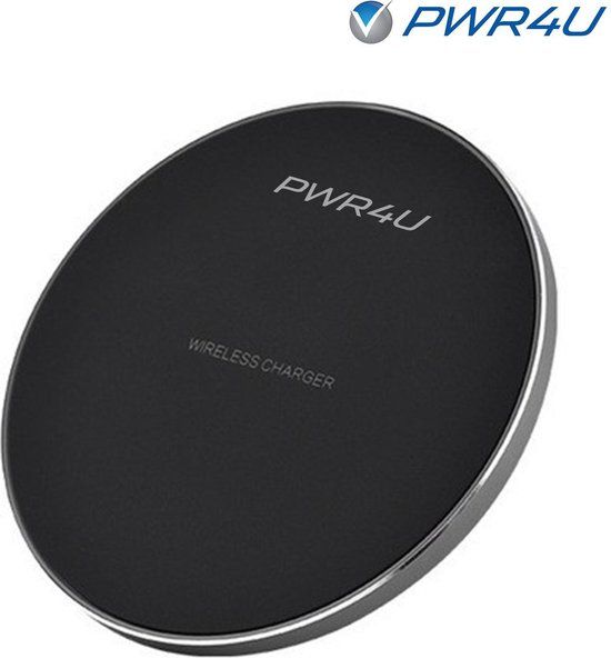 PWR4U Draadloze lader - Snel Opladen - Zwart