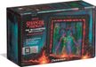 CLEMENTONI Puzzle Stranger Things Gloeiende, The Morphing Collection, Verlichte Lijst V3, 520 stukjes, Met lijst en lichtketting