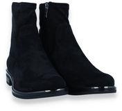 Caprice Dames Enkellaars G-breedte | Zwart | Maat: 40,5