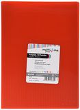Grafoplas 1471751 Map met 30 hoesjes, folieformaat, PP-deksel, rood