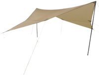 Campguru Tarp 3x4 meter - universele luifel voor kamperen - khaki