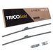 TRICO Gold 28 inch + 28 inch Premium Automotive Vervangende Windshield Wiper Blades (Set van 2), Passenger en Driver Side All-Weather Beam Wiper Blades voor Select Voertuigmodellen