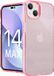 ShieldCase telefoonhoesje geschikt voor Apple iPhone 14 Plus TPU Glitter case - roze