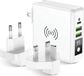 Chargeur de voyage universel 4-en-1