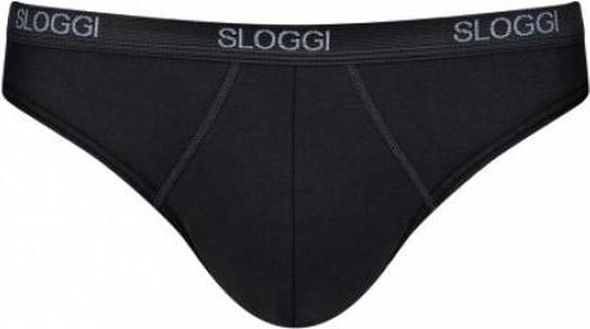 sloggi men Basic Heren Mini slip - 2pack - Zwart - Maat XXL