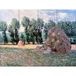 Artery8 Claude Monet Hooibergen XL Giant Panel Poster (8 Secties)