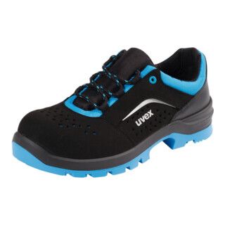 Uvex 2 xenova S1 Safety Shoes - Black/Blue - Size 45