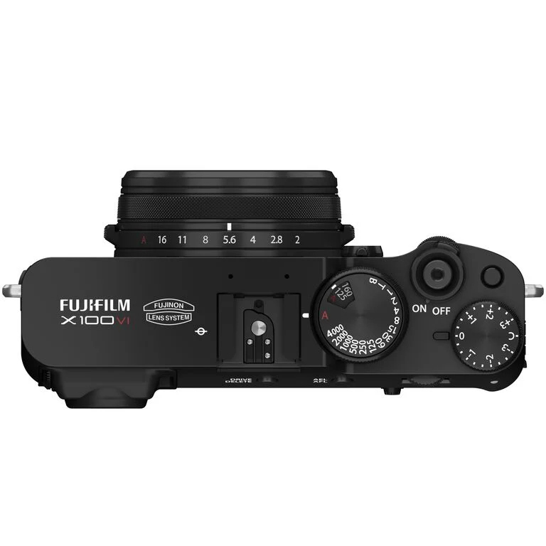 Fujifilm X100VI Compact Camera - 40.2MP, X-Trans CMOS 5 HR, 6.2K Video - Black