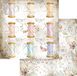 Stamperia SBB790 Scrapbooking Dubbelzijdig papier-Romantic Thread, meerkleurig, 30,5 x 30,5 cm