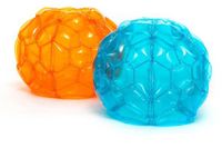 Andere InnovaGoods Reuze Opblaasbare Bubbelbumperbal Bumpoy 2 Stuks Blauw/Oranje PVC