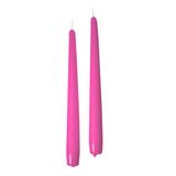 Cereria di Giorgio Kegelvormige kaarsen, fuchsia, diameter 2,2 cm, hoogte 25 cm, 10 stuks