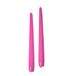 Cereria di Giorgio Kegelvormige kaarsen, fuchsia, diameter 2,2 cm, hoogte 25 cm, 10 stuks