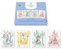 Peter Rabbit Notitieborden en Enveloppen Set - Bos Picknick Ontwerp